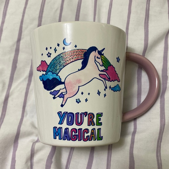 3/$20 ✨ Unicorn mug with glitter - Picture 1 of 4